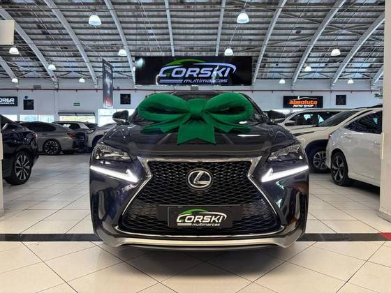 LEXUS NX 200T 2.0 F-SPORT 4X4 16V TURBO GASOLINA 4P AUTOMÁTICO LEXUS NX 200T 2.0 F-SPORT 4X4 16V TURBO GASOLINA 4P AUTOMÁTICO